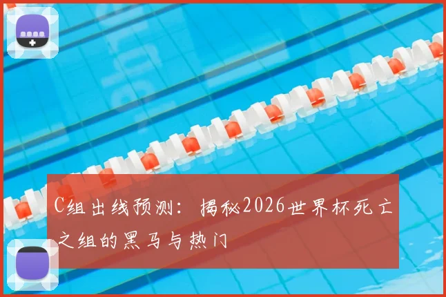 C组出线预测:揭秘2026世界杯死亡之组的黑马与热门